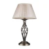 Maytoni Grace tafellamp 1-lamp messing/beige