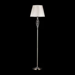 Maytoni Grace vloerlamp 1-lamp messing/beige