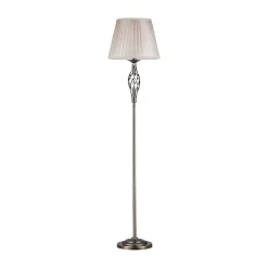 Maytoni Grace vloerlamp 1-lamp messing/beige