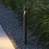 Maytoni Hagen LED tuinpadverlichting, 3000K, grafiet
