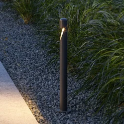 Maytoni Hagen LED tuinpadverlichting, 3000K, grafiet