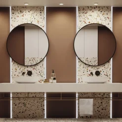 Maytoni Hoop inbouwlamp, hoekig, wit