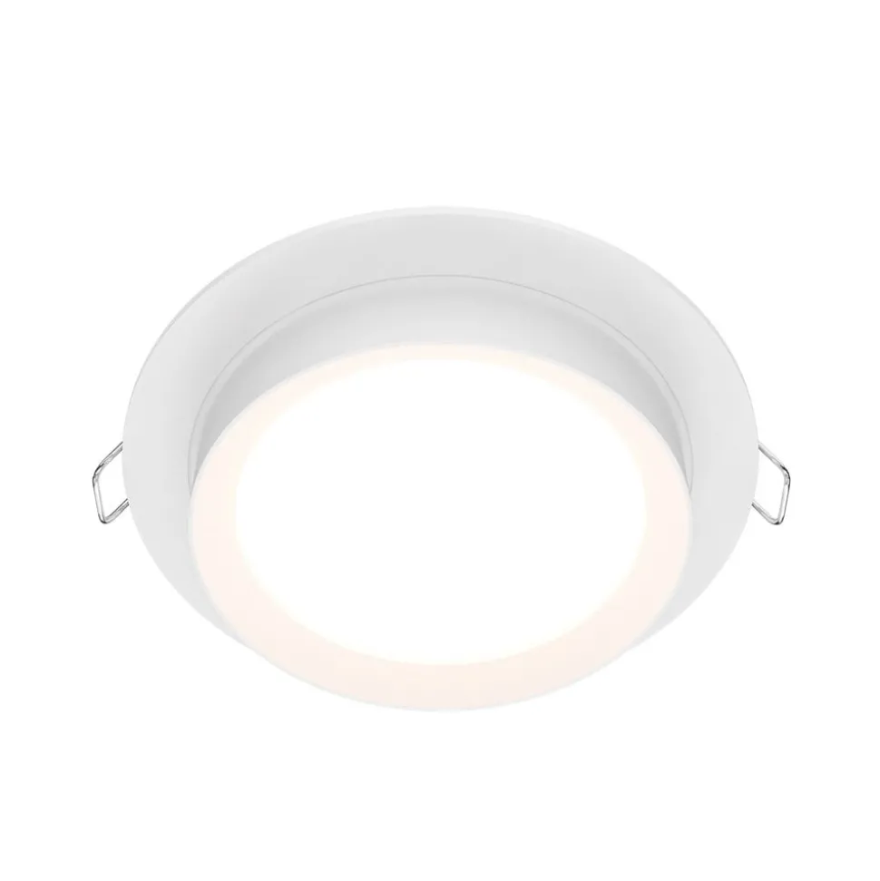 Maytoni Hoop inbouwlamp, rond, wit