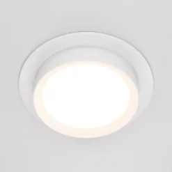 Maytoni Hoop inbouwlamp, rond, wit