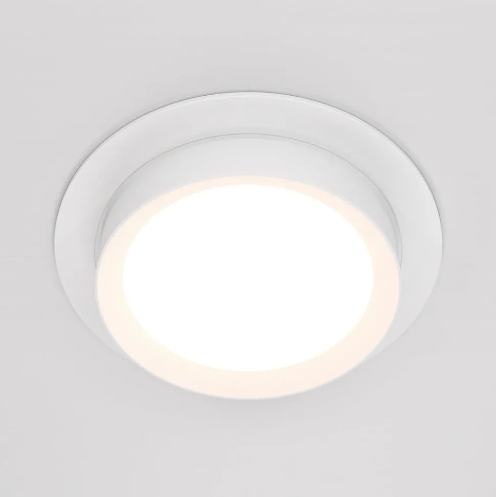 Maytoni Hoop inbouwlamp, rond, wit