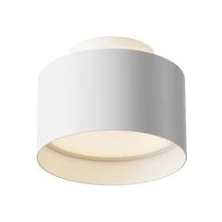 Maytoni LED plafondlamp Planet, wit Ø 12cm aluminium 3.000K