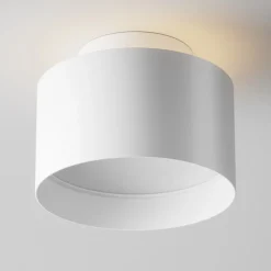 Maytoni LED plafondlamp Planet, wit Ø 12cm aluminium 3.000K