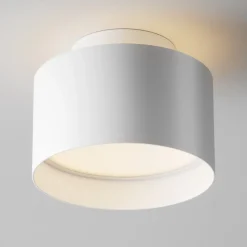 Maytoni LED plafondlamp Planet, wit Ø 12cm aluminium 3.000K