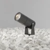 Maytoni LED prikspot Bern, grafiet, Ø5,5cm, 5W, IP65