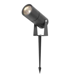 Maytoni LED prikspot Bern, grafiet, Ø5,5cm, 5W, IP65