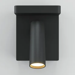 Maytoni LED wandlamp Aron, zwart, dimbaar, draaibaar