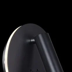 Maytoni los 176 LED wandlamp 3000K rond zwart