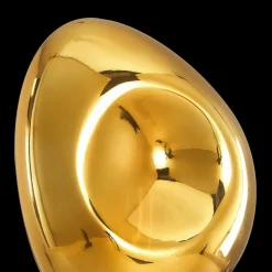 Maytoni Mabell wandlamp van glas, goud