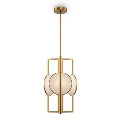 Maytoni Marmo hanglamp in goud, 3-lamps