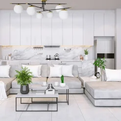 Maytoni Nostalgia, plafondlamp 6-lamps, glas