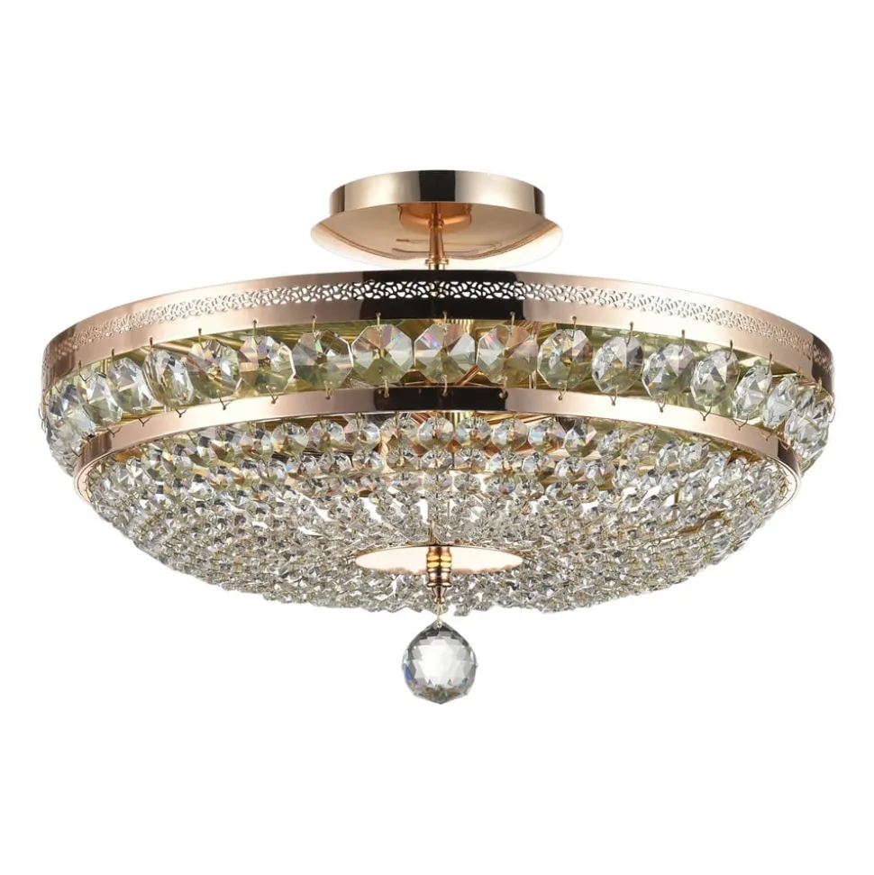 Maytoni Ottilia plafondlamp kristallen, Ø 43,5 cm
