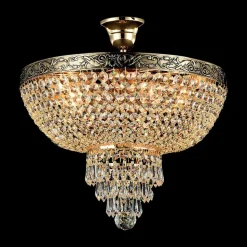 Maytoni Palace kroonluchter met kristallen kap