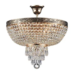 Maytoni Palace kroonluchter met kristallen kap