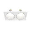 Maytoni plafond inbouwlamp Zoom wit 17 x 9 cm 2-lamps IP65