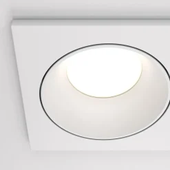 Maytoni plafond inbouwlamp Zoom wit 17 x 9 cm 2-lamps IP65