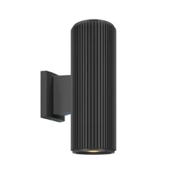 Maytoni Rando buitenwandlamp, 2-lamps, zwart