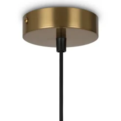 Maytoni Ring hanglamp 2-lamps messing/wit