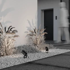 Maytoni Scope prikspot, zwart, aluminium, IP65