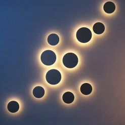 Maytoni Wald LED buiten wandlamp, 3000K, grafiet