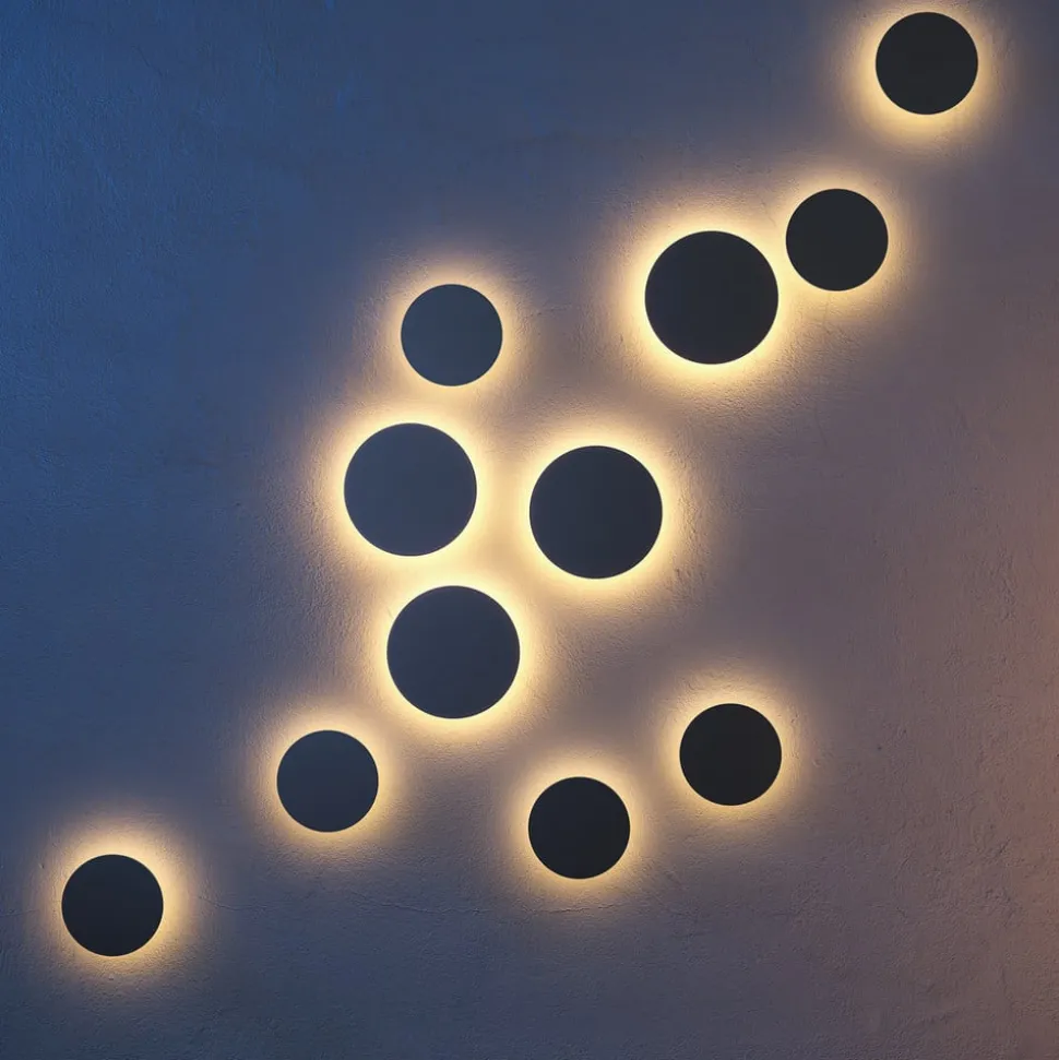 Maytoni Wald LED buiten wandlamp, 3000K, grafiet