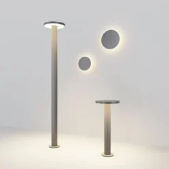 Maytoni Wald LED buiten wandlamp, 3000K, grafiet