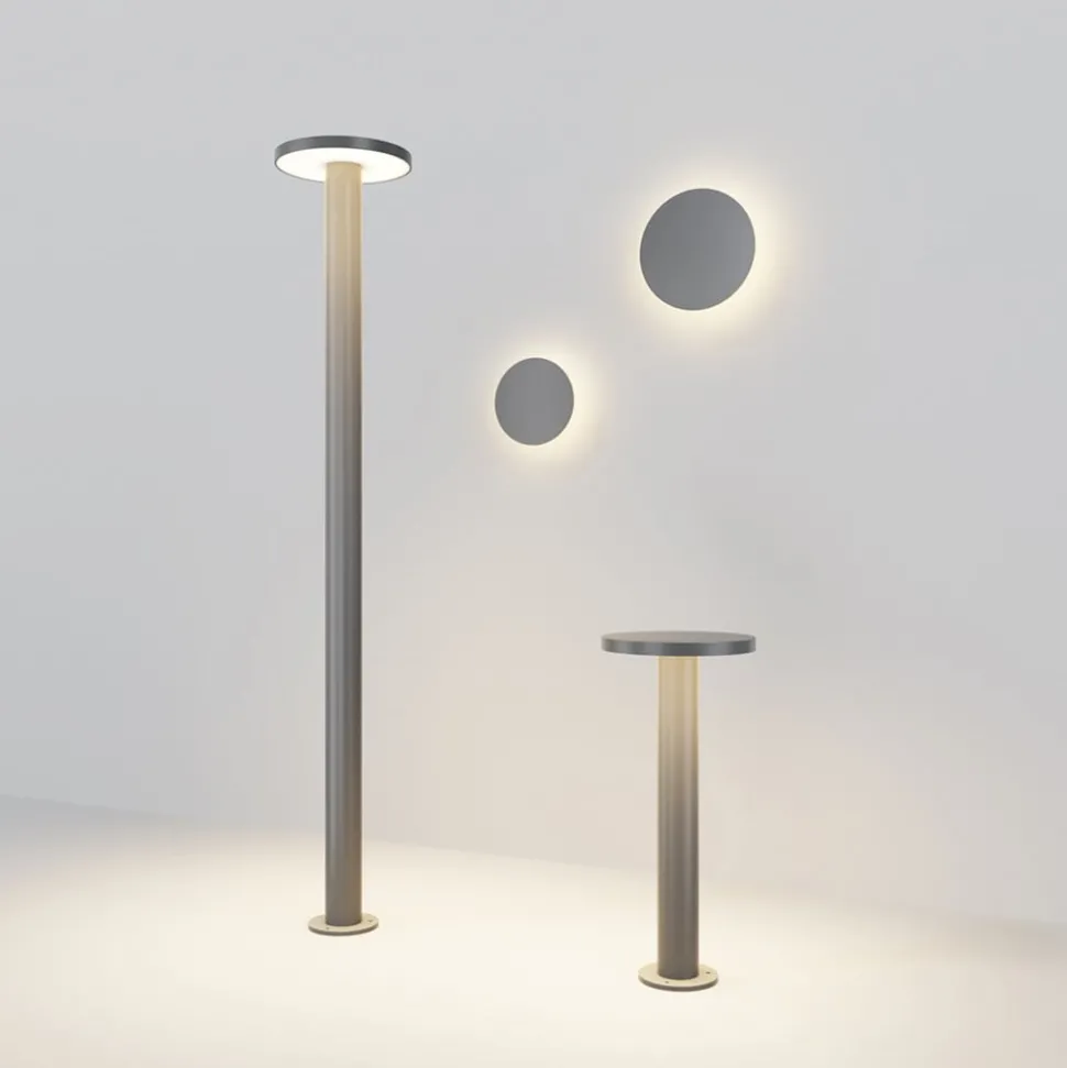 Maytoni Wald LED buiten wandlamp, 3000K, grafiet