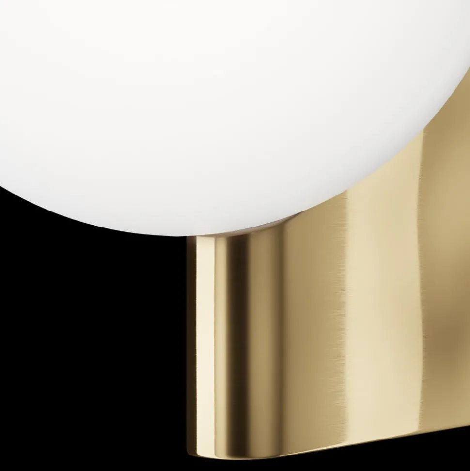 Maytoni wandlamp Avant-garde messing glas/metaal hoogte 30 cm