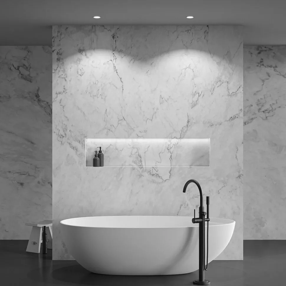 Maytoni Zoom LED inbouwspot 930 IP65 rond triac, wit