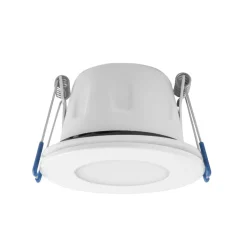 MEGAMAN LED inbouwspot Tego Slim, 10-pak, 2.800 K, wit