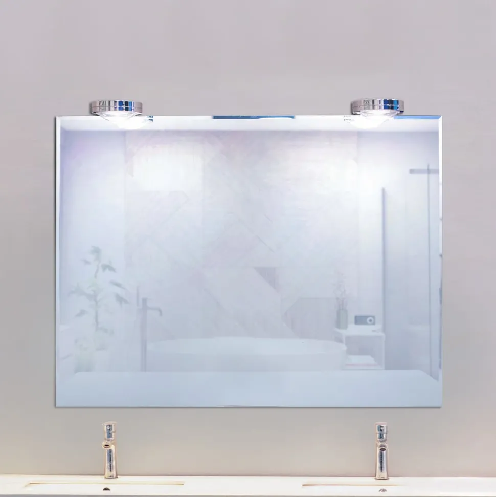 MEGATRON il Nostro LED-spiegelklemverlichting, chroom