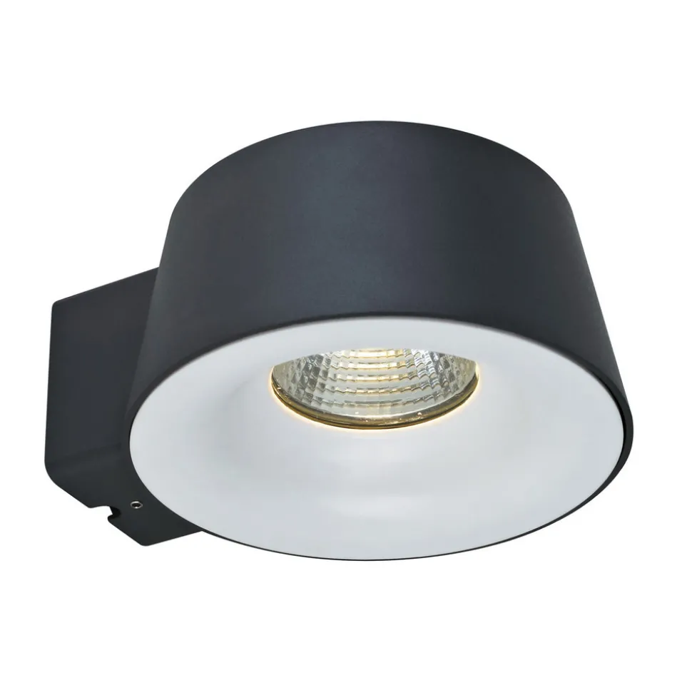 MEGATRON LED buiten wandlamp Sibu, antraciet, 3.000 K, IP54