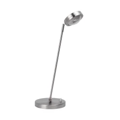 MEGATRON Ottica LED tafellamp met dimmer, titanium