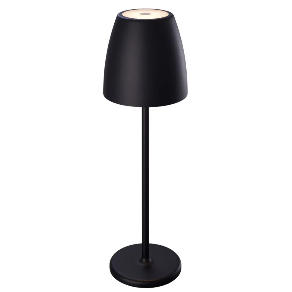 MEGATRON Tavola LED tafellamp, oplaadbaar, zwart