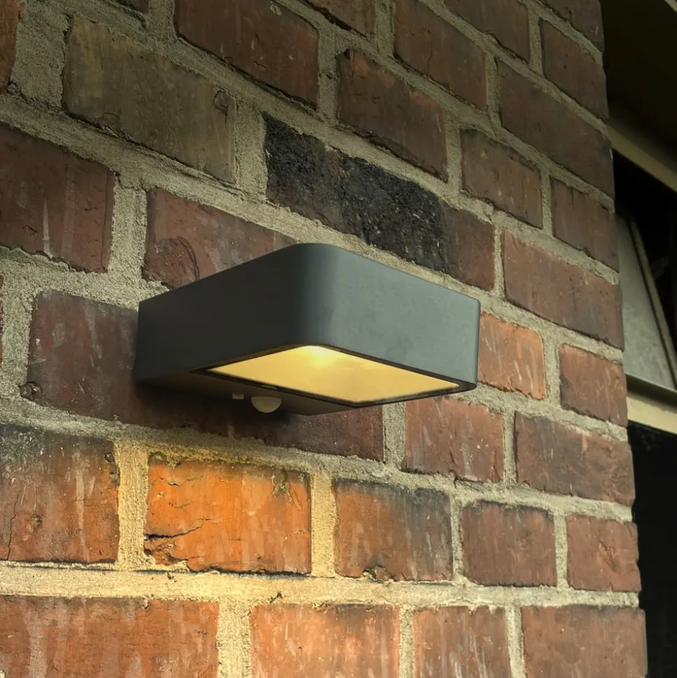 Megatron Wandia LED wandlamp solar, sensor