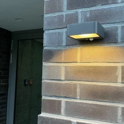 Megatron Wandia LED wandlamp solar, sensor