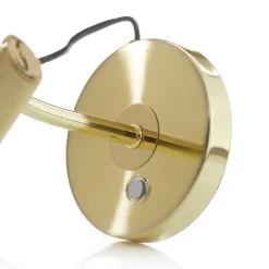 Messing LED tafellamp Curtis