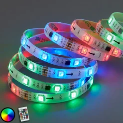 Met 164 lichtfuncties - 500 cm RGB LED-strip Mo