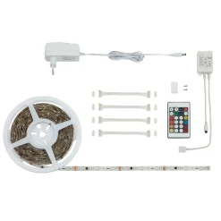Met 164 lichtfuncties - 500 cm RGB LED-strip Mo
