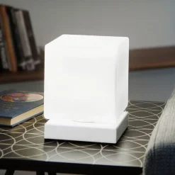 Met aanraakdimmer - LED tafellamp Brenta wit