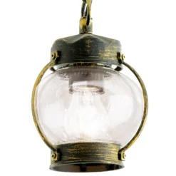 Met geblazen glas - hanglamp Margerite voor buiten