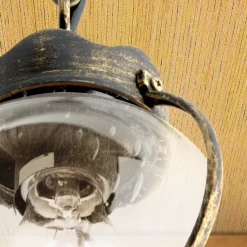 Met geblazen glas - hanglamp Margerite voor buiten