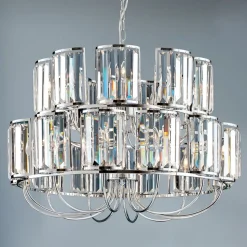 Met K9 kristallen bezette kroonluchter Gstaad