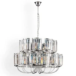 Met K9 kristallen bezette kroonluchter Gstaad