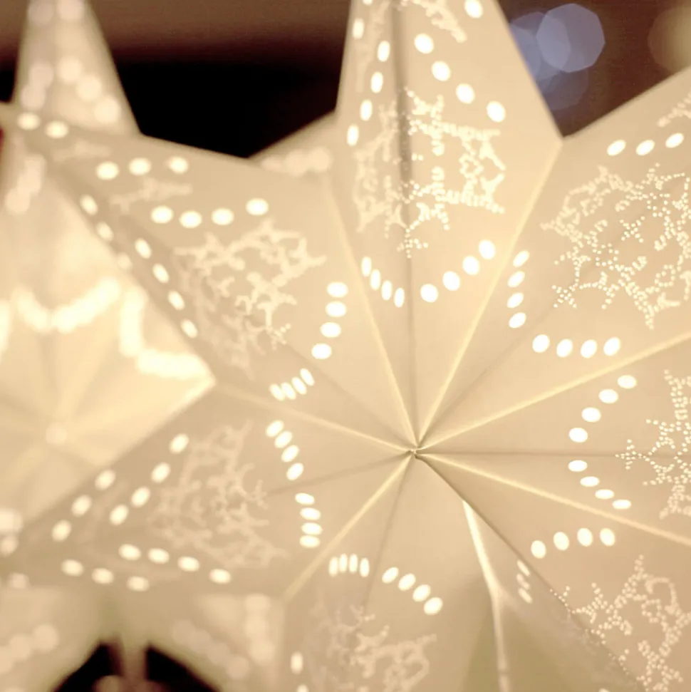 Met voet - papieren ster Sensy