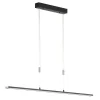 Metz TW LED hanglamp, CCT, lengte 120 cm, zwart